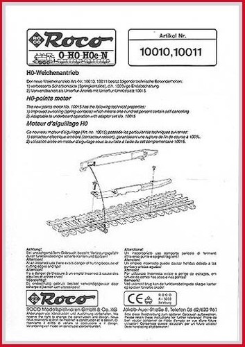 Roco einbauanleitung für - -,
