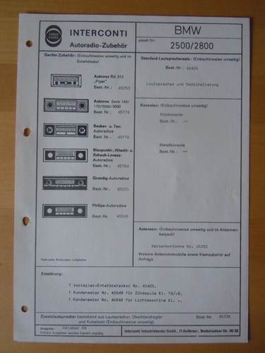 Bmw 2500 2800 - bmw,