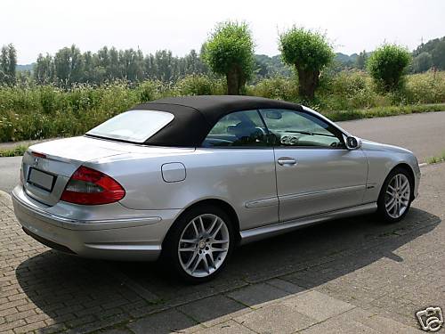 Mercedes clk 209 cabrio - db,
