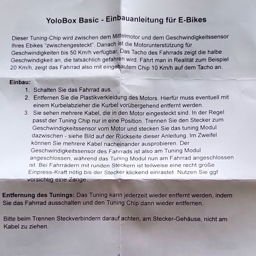 Yolobox basic tuning - yolobox, tuning-chip