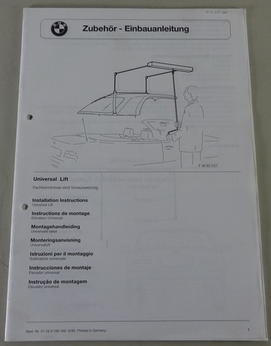 Einbauanleitung - , /