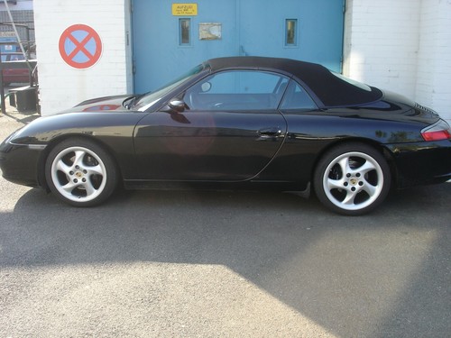 Porsche 996 cabrio verdeck - porsche,