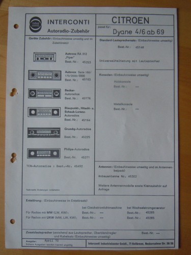 Citroen dyane - dyane,