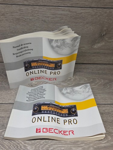 Original becker online pro - becker,