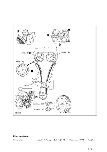 Audi steuerkette wechseln - vw,