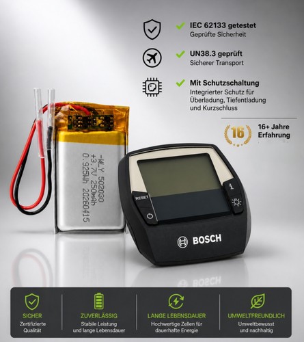 Akku batterie bosch - batterie,, intuvia